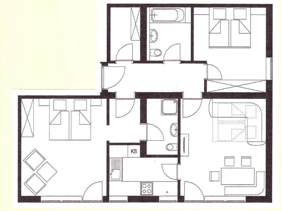 Haus Fichtenstamm Seefeld in Tirol Kamer foto